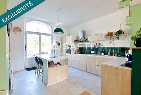 Maison de maître du 19ème rénovée entièrement