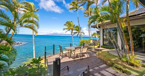   EXCEPTIONAL OCEANFRONT ESTATES - NAPILI, MAUI   Where the Pacific caresses the emerald shores of Maui, two island sanctuaries celebrate the Hawaiian art of living in its noblest expression.   The Exclusivity   On the legendary emerald coast of Napi...