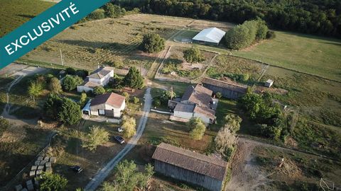 Propriété équestre entre Langon et Bazas.