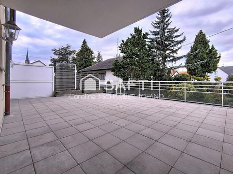 Appartement 2 p avec grande terrasse de 50 m² et garage