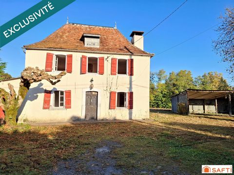 Maison 4 pièces 70m2 à rénover, 2000m2 de terrain