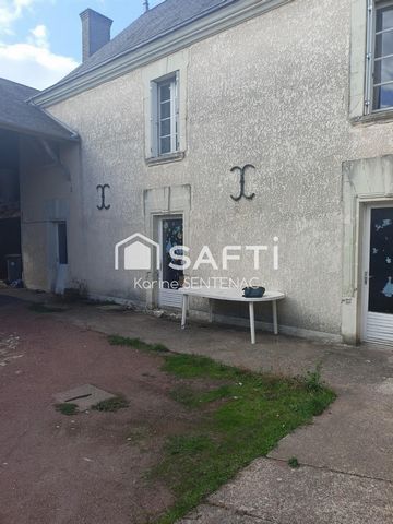 maison de ville avec du potentiel vous souhaitez refaire la décoration de la propriété vous allez etre ravie, dépendances, garage, grenier, buanderie de 20 m2