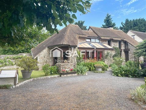 Maison en pierre 150 m2 - Terrain 1747 m2 - Dépendance habitable 70 m2 - RER C Etrechy - Terrain constructible divisible