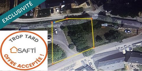 Superbe parcelle de 848 m² dans un village typique breton.