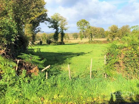 MARCON Immobilier GUERET - Creuse en Limousin Nouvelle Aquitaine - Réf.87900 Your agency MARCON Immobilier proposes this beautiful plot of building land in a small village at 10 min from GUERET with an area of 2577 m². Application for a planning cert...