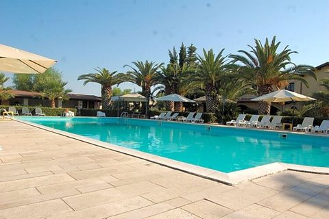 Geniet van je vakantie in dit appartement op een prachtig landgoed in het Italiaanse Trinitapoli, vlak bij de Adriatische Zee. Je hebt toegang tot een gemeenschappelijk zwembad en het appartement is voorzien van alle gemakken. Ideaal voor zonvakantie...