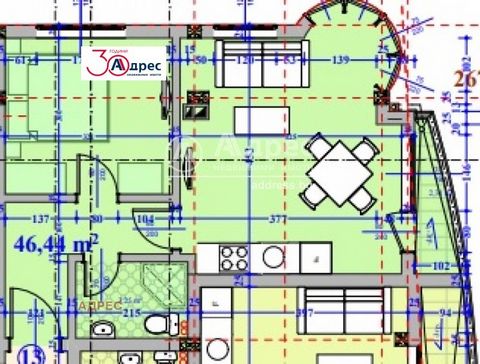 L’appartement d’une chambre se compose d’un séjour avec kitchenette avec accès à une terrasse, d’un couloir, d’une chambre, avec accès à une seconde terrasse, d’un couloir et d’une salle de bain avec toilettes. Le village de Kranevo est à seulement 2...