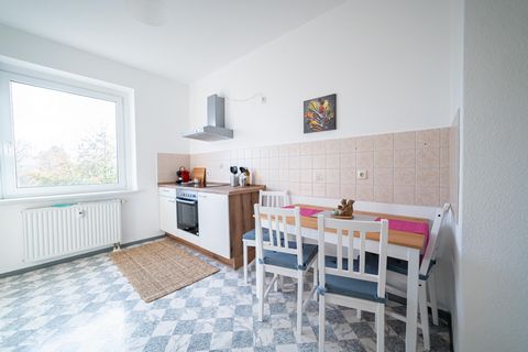Welcome to our Apartment Red October in Zwickau! You reside in a cozy 2-room apartment with WiFi, one double bed 160 cm, two single beds, kitchen and nice bathroom. The apartment stands out with its high-quality, modern design and tasteful furnishing...