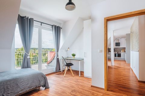 The apartment was renovated and newly furnished in July 2021. It has a beautiful terrace and three bedrooms. From one of the bedrooms is an additional exit to the terrace. The bathroom has been refurbished and shines in a new shine.