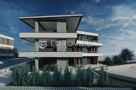 Pag, Novalja, NOVOGRADNJA, two luxurious urban villas built and designed according to the highest standards as part of the closed ORANGE RESORT. Top location, beautiful open view towards the sea. Moving in summer 2024. Apartment S2 Z1 - four-room pen...