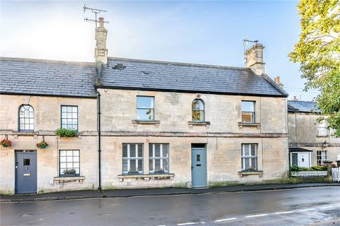 This Georgian-style Bath stone house, believed to have been constructed around 1840-1850, is nestled in the heart of Colerne and steeped in history. Initially, it served as the Jubilee Provisional Stores and provided accommodation for its owners. Aft...