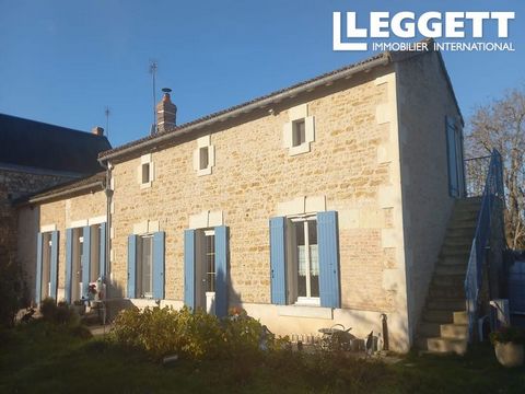 A26093JCC86 - Come and view this beautiful, stone, property in a quiet hamlet just 10 minutes from the lovely town of Loudun. Full of character and french country charm, this property offers the perfect combination of rural living with village life.....
