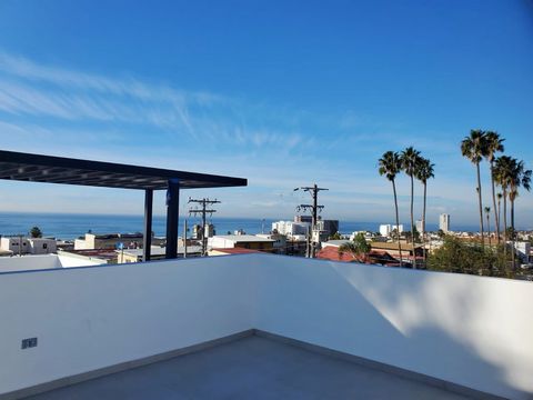 New house for sale in Tijuana beaches, ready to move into! - 3 Bedrooms with closet and walking closet in the master - 2.5 Bathrooms - Integral kitchen with granite countertop - Water Cistern - Laundry room - Living room or TV room - Parking for 3 ca...