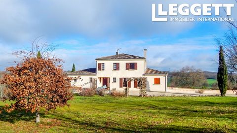 A26234HA47 - Perfectly presented modern home with dominant view over open countryside with sunflower fields and a lake. Information about risks to which this property is exposed is available on the Géorisques website : https:// ...
