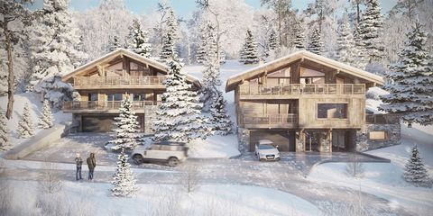 In the sought-after resort of Les Gets, connected to the vast Portes du Soleil ski area, the brand-new 'Chalets de la Massouderie' enjoy a premium location in the heart of a peaceful, authentic hamlet. Positioned high up, these top-of-the-range chale...