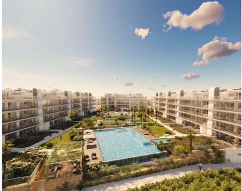 À Alcochete (Aire Métropolitaine de Lisbonne), 3 pièces avec terrasse et une vue unique sur le Tage, inséré dans le nouveau projet UNIQUE TAGUS, résidence privée de haut standing avec piscines, jardin, salle de sport, sauna, club pour enfants et Home...