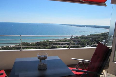 Appartamento privato, residenza Plaza al 18° piano (marittima), vista sul mare. Gratuito: parcheggio sotterraneo, WiFi, piscina coperta, sauna.