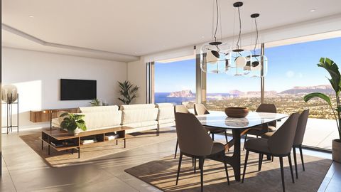 Indigo Luxe Villa - AJ031 Villa Indigo is gelegen in het Residential Resort Cumbre del Sol, met name in het exclusieve Lirios Sunrise-gebied, op een hoog stuk grond waardoor het huis kan genieten van uitzicht op zowel de zee als het achterland van de...