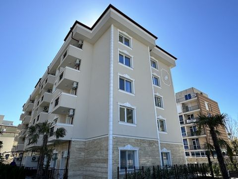 Betaalbare kant-en-klare appartementen in een nieuw gebouw op 15 minuten van het strand in Sunny Beach. We presenteren studio's en appartementen met één slaapkamer in een nieuw gebouw, gunstig gelegen in het centrale deel van Sunny Beach. Complex hee...