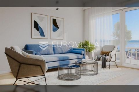 Podgora,Apartment S03- Apartment on the ground floor of a residential building with a garden. The apartment consists of one bedroom, open space concept living room, kitchen and utility room, bathroom, hallway, covered balcony and an impressive 13.82m...