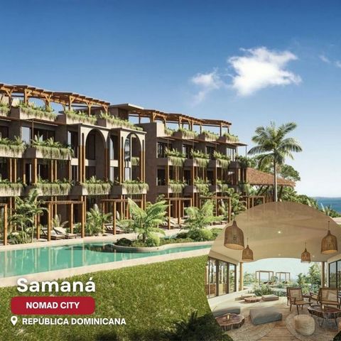 CODE: I-1105 Nomad City : An exceptional project located in Samaná, which offers the opportunity to live in an authentic tropical paradise. Ownership Options: - Apartments starting at *USD $150,000* - Villas from *USD $250,000* Amenities & Location: ...