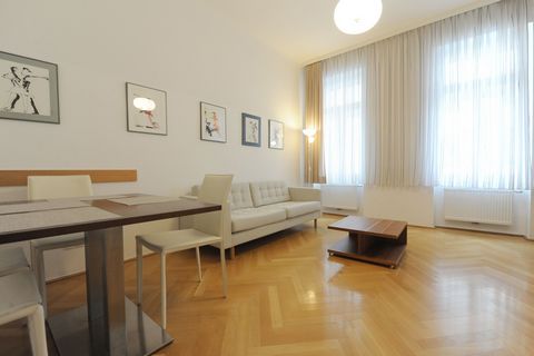 Our apartment “Swinglines” is located in the 12th district of Vienna, Tanbruckgasse 33/10–11 and is very easy to reach by public transport. The modern and fully furnished apartment with a size of 57 m², has a bedroom, a living room, a fully equipped ...