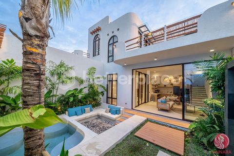 Villa tropicale moderne de 2 chambres au cœur de la région de Tumbak Bayuh - PererenanPrix : IDR 4,900,000,000 jusqu’en 2051Venez nous rejoindre dans cette superbe villa tropicale moderne située dans le magnifique Tumbak Bayuh de Pererenan. Cette pro...