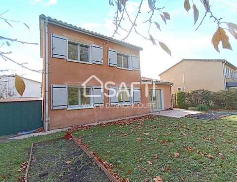 Maison avec garage à Portet-sur-Garonne – 91 m² Située à Portet-sur-Garonne, à 25 minutes de Blagnac, d'Airbus et à proximité du centre commercial Portet, cette maison de 91 m², en parfait état, bénéficie d’un emplacement calme, à deux pas du groupe ...