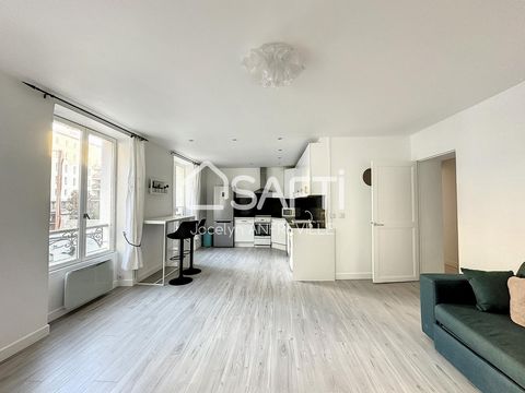 This apartment of 55 m² offers 3 rooms and is ideally located on the 1st floor of a 1930 residence, in the Pressensé neighborhood, at the bottom of Puteaux. Its privileged location places it just steps from the heart of the city, close to all ameniti...