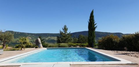 MAISON CONTEMPORAINE- PISCINE -VUE IMPRENABLE- MILLAU