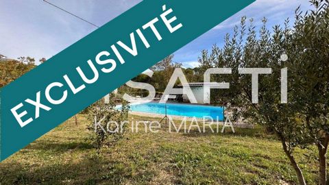 13400- LASCOURS - Propriété de 242 m2 sur terrain de 4 643 m2 avec dépendances, piscine et garage