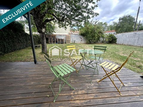 Maison 4 chambres, 2 SDB, vaste garage, jardin