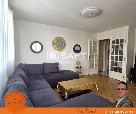 Joli T4 de 85 M² avec balcon , lumineux dans un bon état de présentation