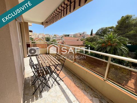 Charmant 2 pièces avec large terrasse (19m2) à 15 minutes à pieds du Palais des Festivals