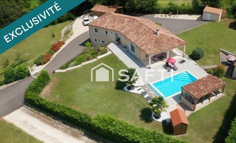 Maison de plain-pied offrant une vue imprenable et sans vis-à-vis
