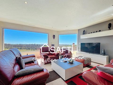 Cadre d’exception et panorama unique pour cette villa aux prestations soignées