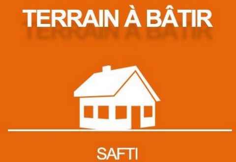 Terrain constructible et viabilisé de 393m²
