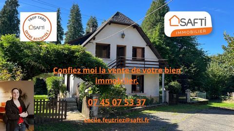 Maison dans un cadre bucolique et à l'abri des regards