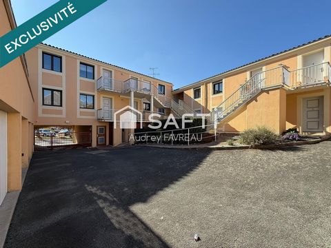 Appartement T2 lumineux avec garage et cave.