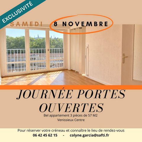 Situé au CENTRE de Vénissieux (69200), cet appartement bénéficie d'un emplacement stratégique offrant un cadre de vie pratique et dynamique. Proche des commerces, des écoles et des transports en commun, ce quartier présente un excellent com...