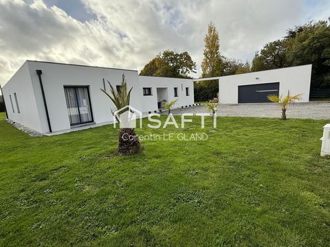 Maison contemporaine de plain-pied