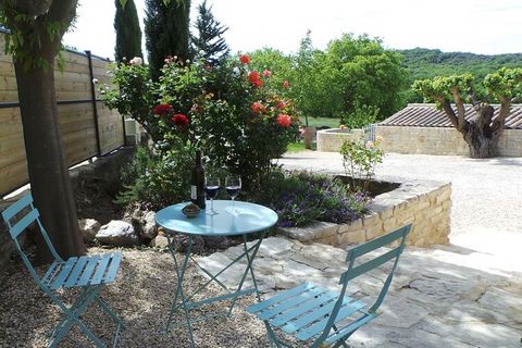 This 5-bedroom villa for 11 people in Saint-Privat-de-Champclos is ideal for families. Just 1 km from Parc National de Cevennes, it offers a fenced swimming pool where adults and kids can unwind. From this villa, you can plan trips to Uzès and Arles,...