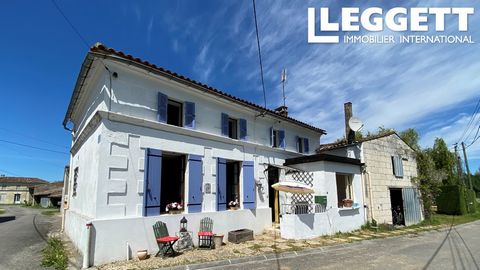 A20851EB17 - This charming country house is located in a peaceful rural hamlet and enjoys views over the vines. Located in Charente Maritime, it's a stone's throw from the Gironde estuary and the many pretty estuary towns and would make a wonderful f...
