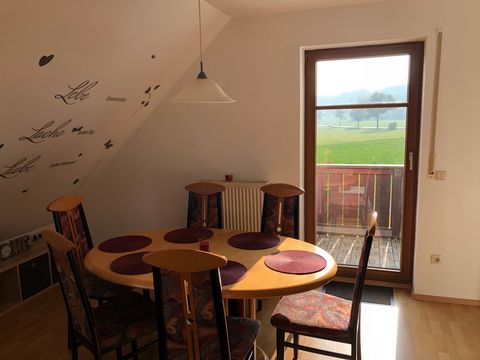 The apartment is located in beautiful Aretsried, 3 minutes from Fischach. The accommodation offers 2 balconies and free WiFi. The apartment offers a beautiful unobstructed view of the countryside. The apartment has a living-dining room, 2 bedrooms, b...