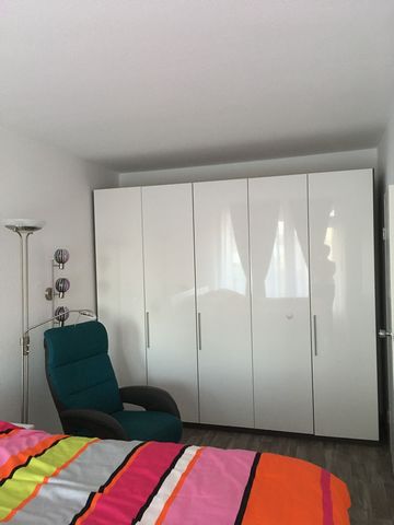 Bright 2 room comfort apartment in PLAZA**** (Maritim) complex, separate bedroom with queen size bed, modern and welcoming interior, fully equipped kitchen. A large living room has an open plan modern kitchen ready to move in and a dining table. The ...