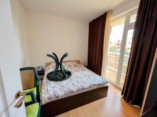 Price: €32.000,00 District: Sunny Beach Category: Apartment Area: 47 sq.m. Bedrooms: 1 Bathrooms: 1 Location: Seaside We for sale a furnished 1-bedroom apartment, located on the 2nd floor in complex Sunny Day 5, Sunny Beach. Sunny Day 5 is a gated co...