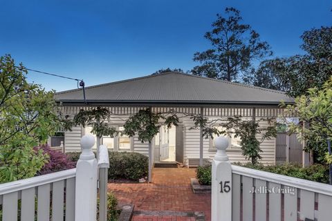 Nestled amidst lush, manicured gardens, this elegant, century-old home blends timeless charm with modern convenience. A private front garden with a Wisteria-draped verandah welcomes you inside to a spacious living room, and neighbouring sitting room,...