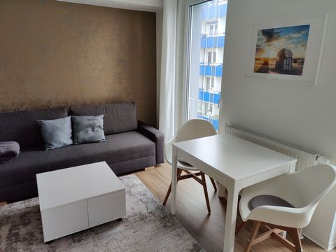 The friendly apartments are equipped to a high standard with floor-to-ceiling triple insulated windows, with a stylish transparent glass balustrade, automatic ventilation with heat recovery, bathroom with washing machine, cable connection for interne...