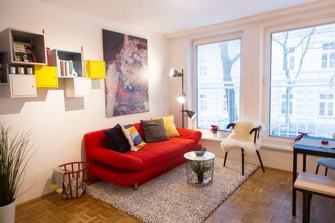 This stylishly furnished apartment is located on the 1st floor of a building in Hugogasse, just a 4-minute walk from the U3 Simmering station. Newly furnished in 2017, the apartment is fully equipped, offering a comfortable living experience. It is i...