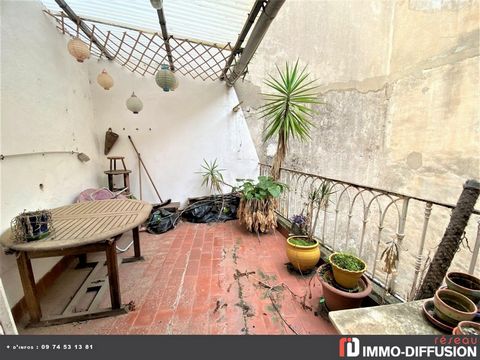 Fiche N°Id-LGB146154 : Beziers, secteur Allees paul riquet, 4 Pi?ces avec terrasse d'environ 156 m2 comprenant 4 piece(s) dont 3 chambre(s) + Terrasse de 10 m2 - Construction Pierres - Equipements annexes : terrasse - cave - chauffage : Gaz Individue...